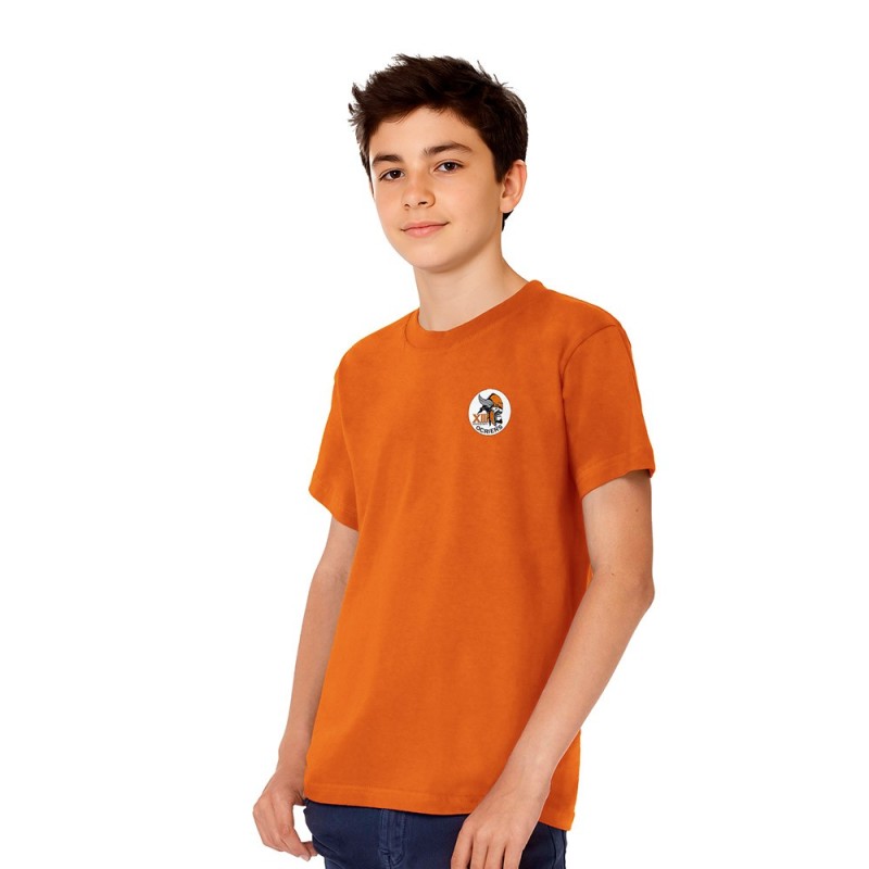 Tshirt enfant Ocriers du Pays d'Apt orange