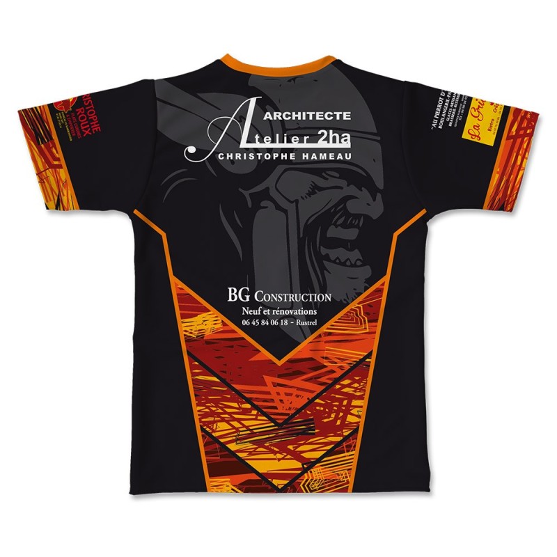 Maillot réplica Ocriers du Pays d'Apt 2018-2019 dos