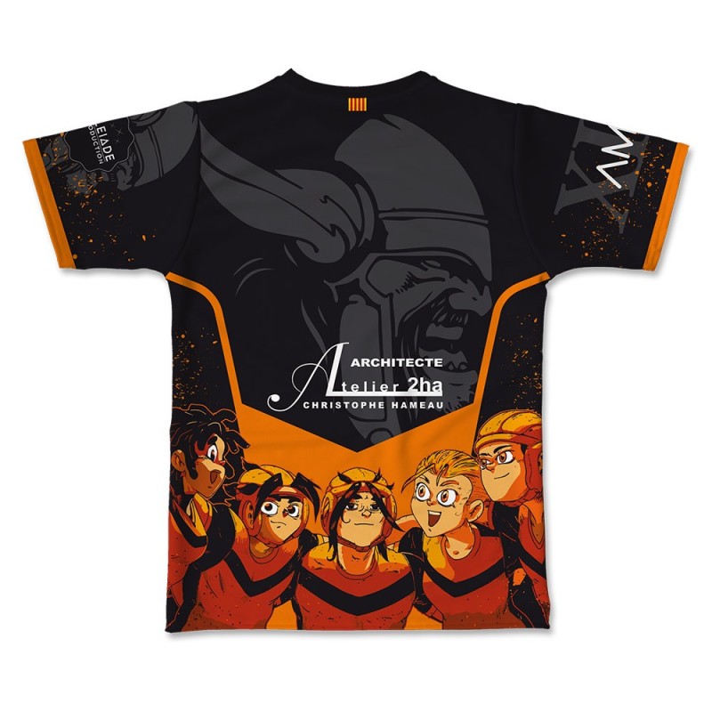 Maillot Touch Ocriers du Pays d'Apt 2022-2023 dos