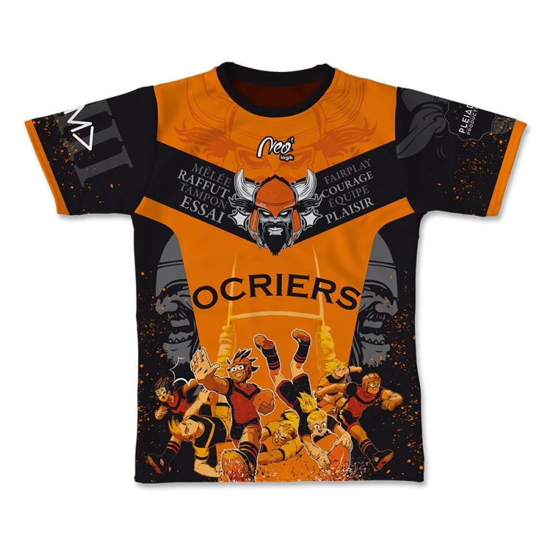 Maillot Touch Ocriers du Pays d'Apt 2022-2023 face