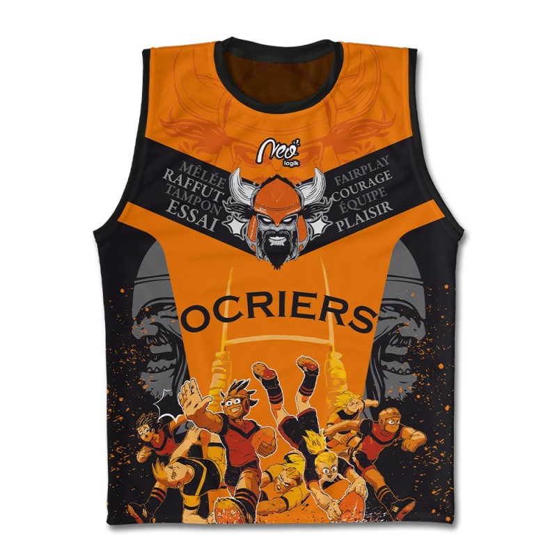 Débardeur Beach Ocrier un jour, Ocrier toujours face