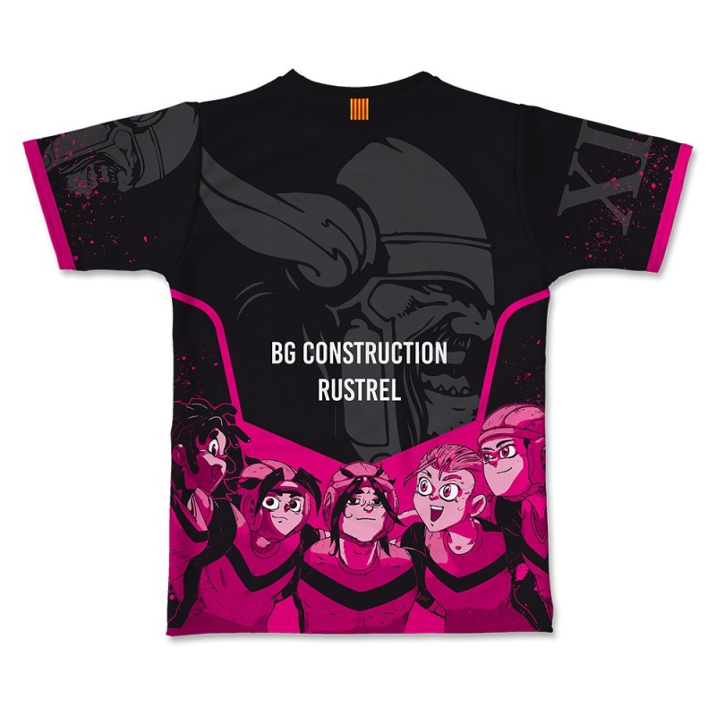 Réplica Maillot Touch 2025-2026 rose dos