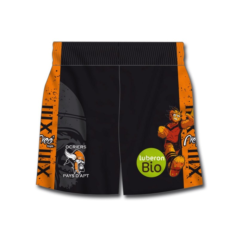 Short de match 2025-2026 Ocrier du pays d'Apt face