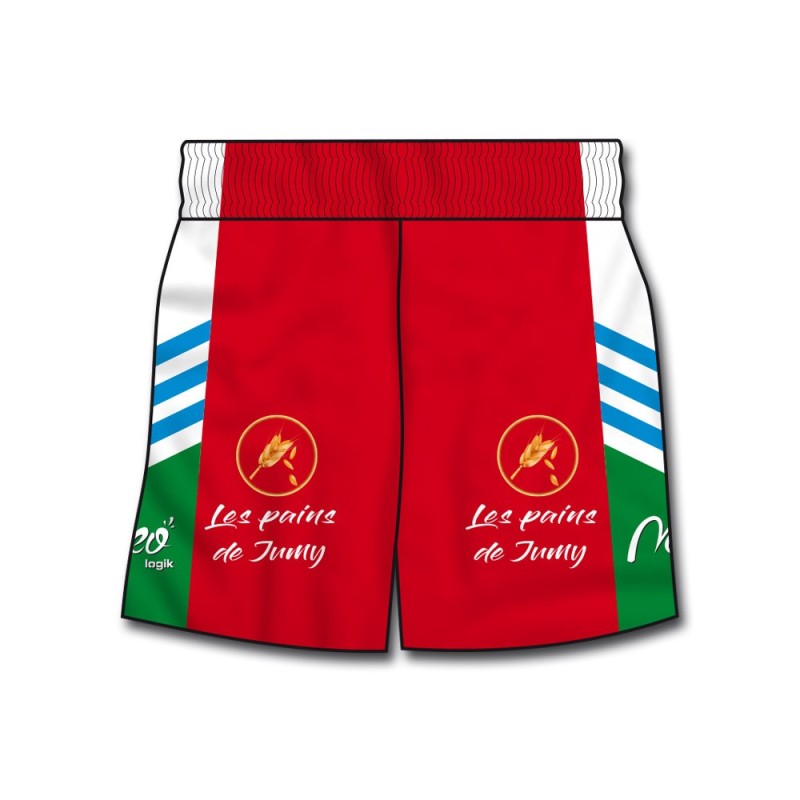 Short de match Pia XIII EDR U17 2019-2020 dos