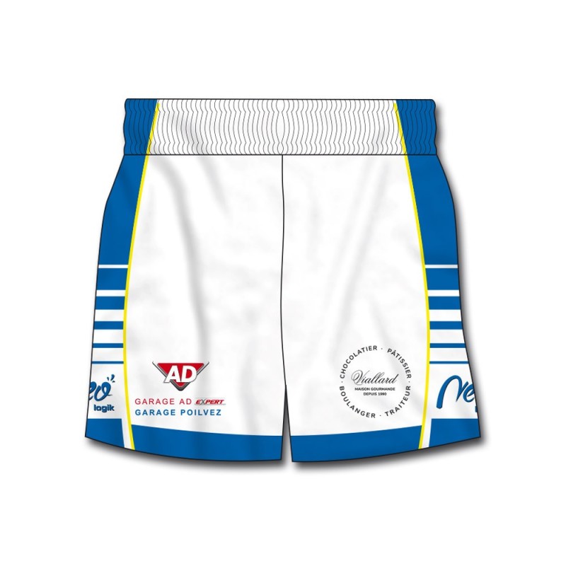 Short de match Ploemeur Rugby Club 2022-2023 face