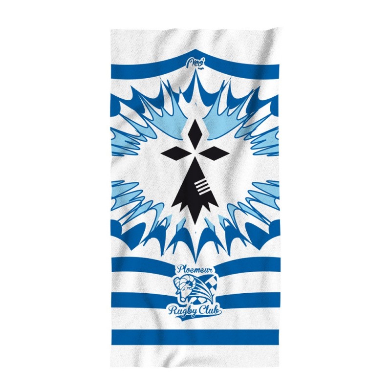 Serviette de place Ploemeur Rugby Club modèle A recto