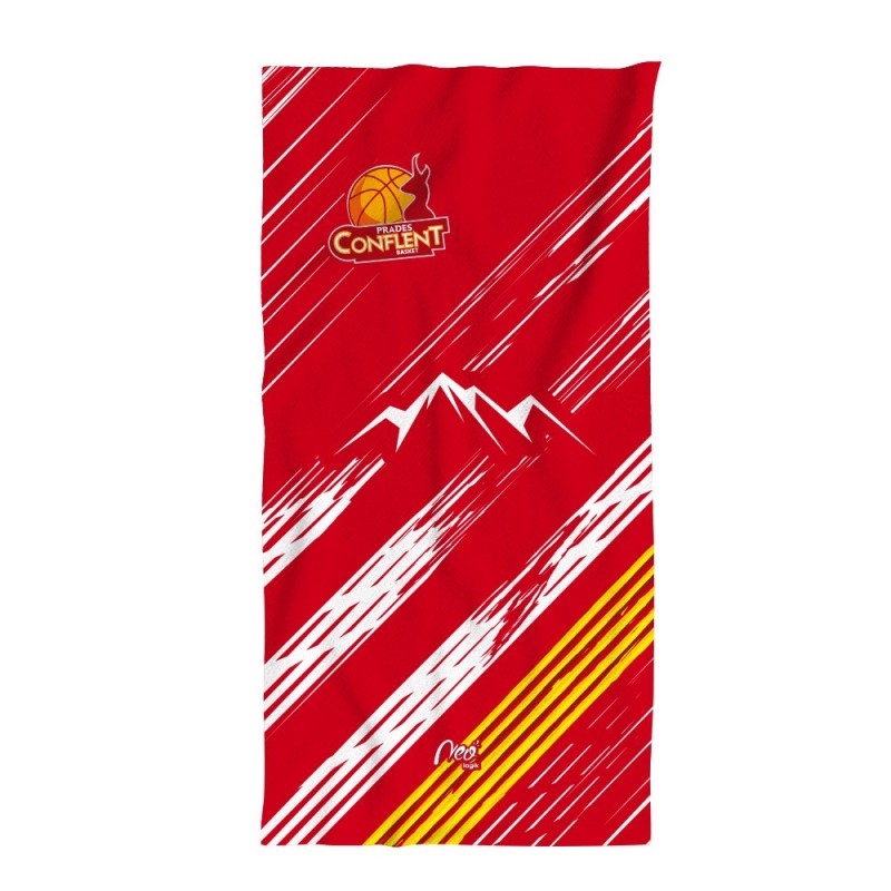 Serviette de plage Prades Conflent Basket recto