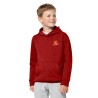 Sweat capuche enfant Prades Conflent Basket rouge
