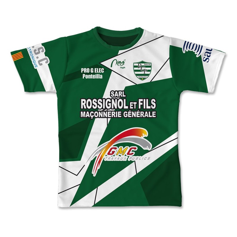 Maillot de match RC Ponteilla 2022-2023 face