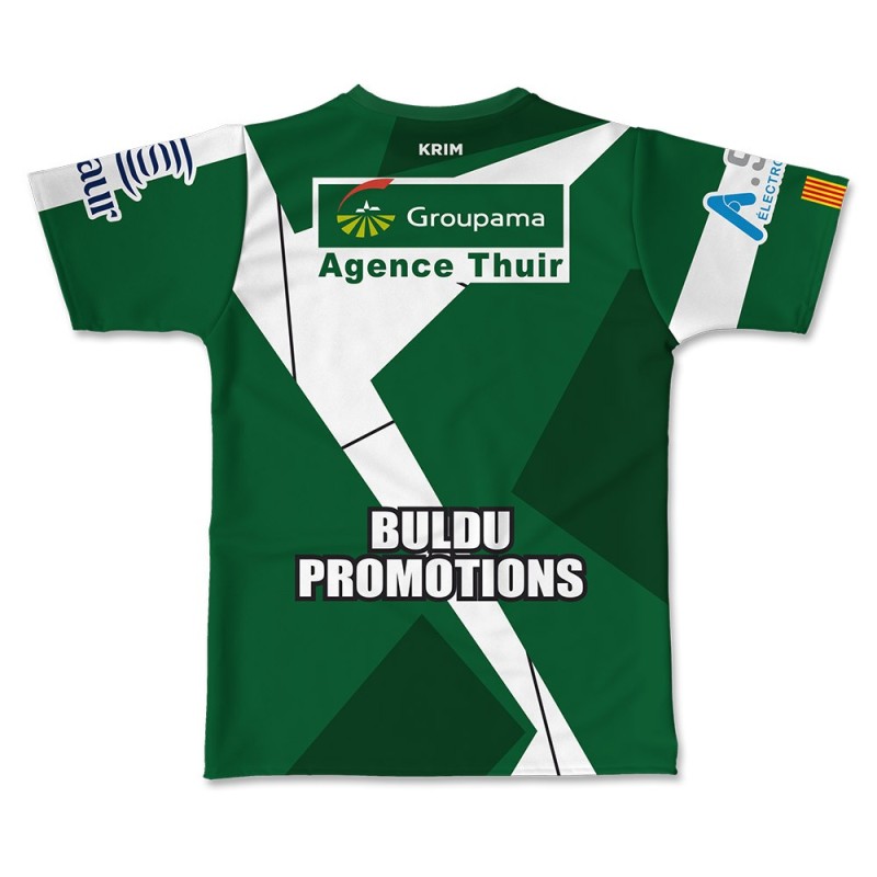 Maillot de match RC Ponteilla 2022-2023 dos