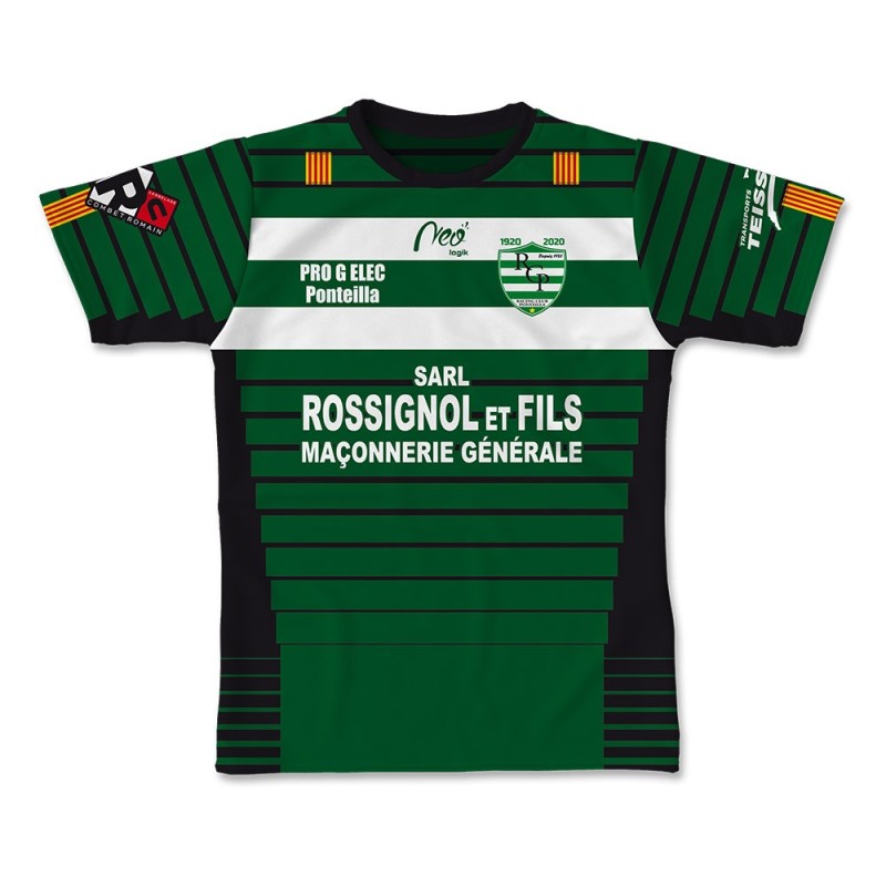 Maillot réplica RC Ponteilla 2022-2023 face
