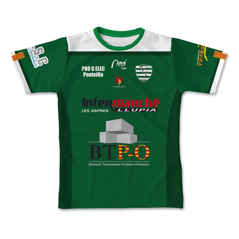 Maillot réplica 2025-2026 face RC Ponteilla