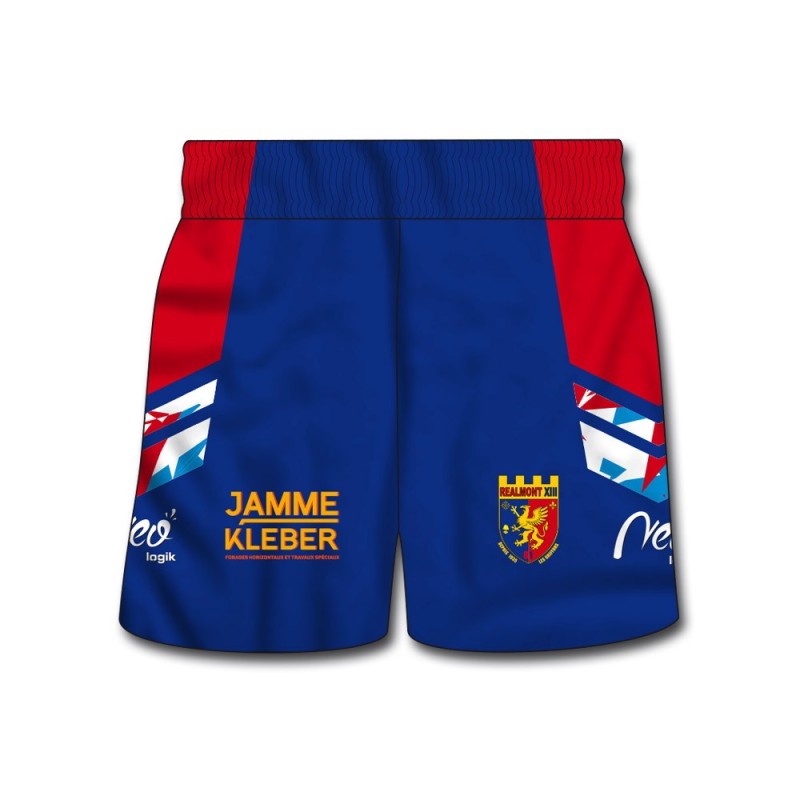 Short de match Realmont XIII 2022-2023 face