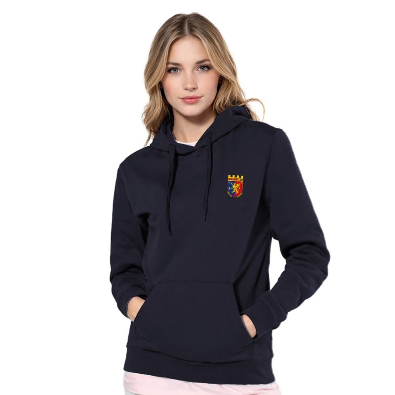 Sweat capuche femme Realmont XIII marine