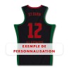 Débardeur basket femme 2023-2024 Red Star Basketball exemple de personnalisation dos