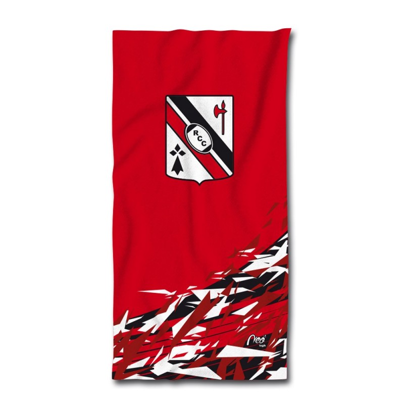 Serviette de plage du Rugby Club Concarnois recto