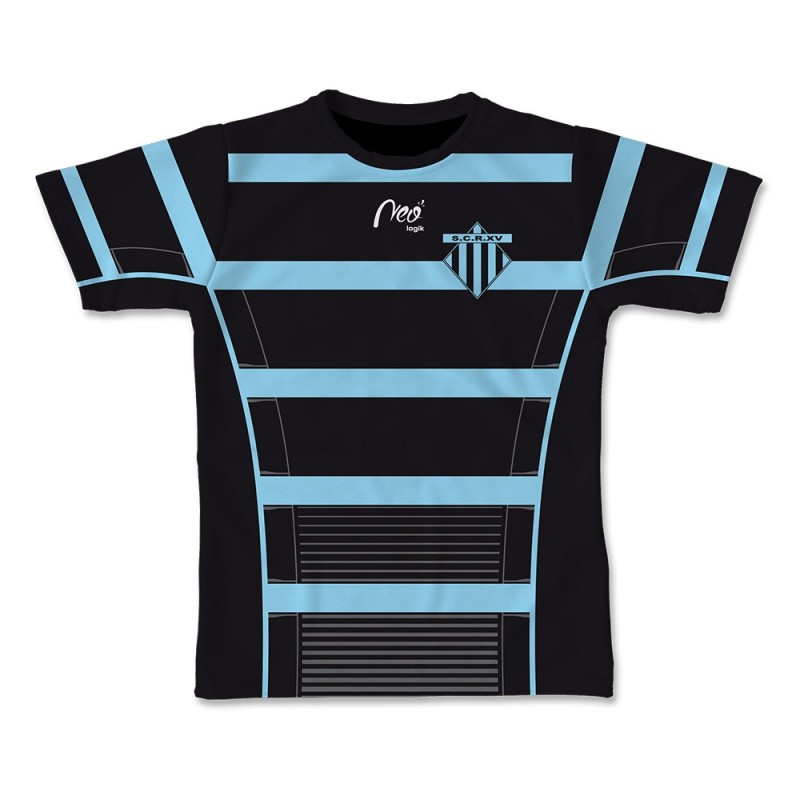 Maillot Effective Salanque Côte Radieuse XV 2019-2020 Rucking