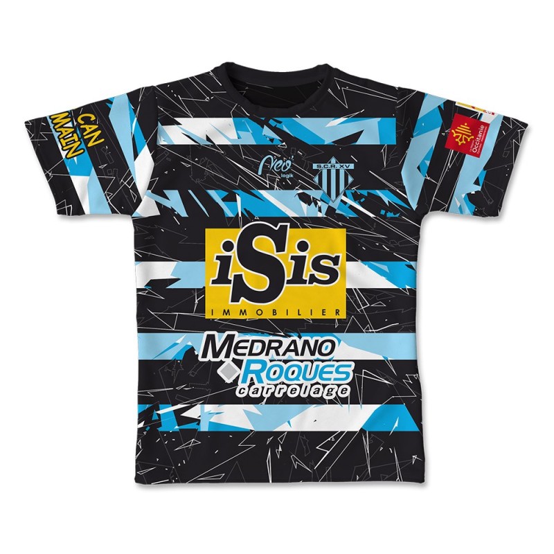 Maillot Effective Salanque Côte Radieuse XV 2023-2024 face