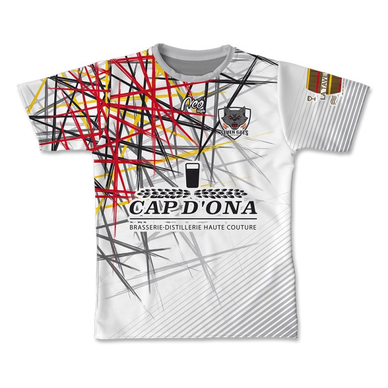 Maillot réplica U19 Seven Gats 2021-2022 face