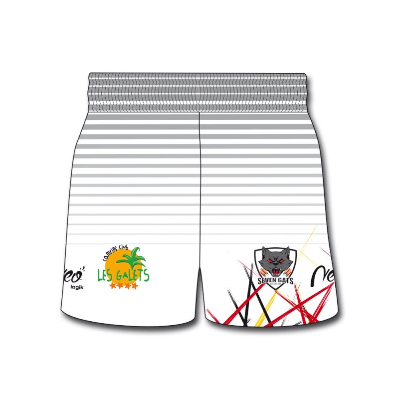 Short rugby Seven Gats seniors 2023 2024 face