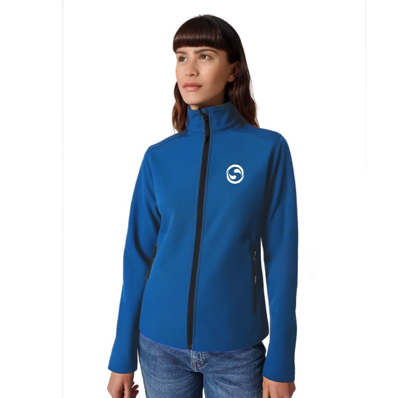 Softshell femme - Slide blue