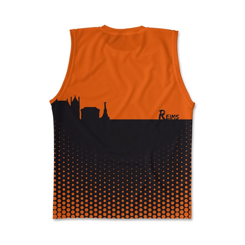 Débardeur Beach Stade de Reims Rugby 2021-2022 dos