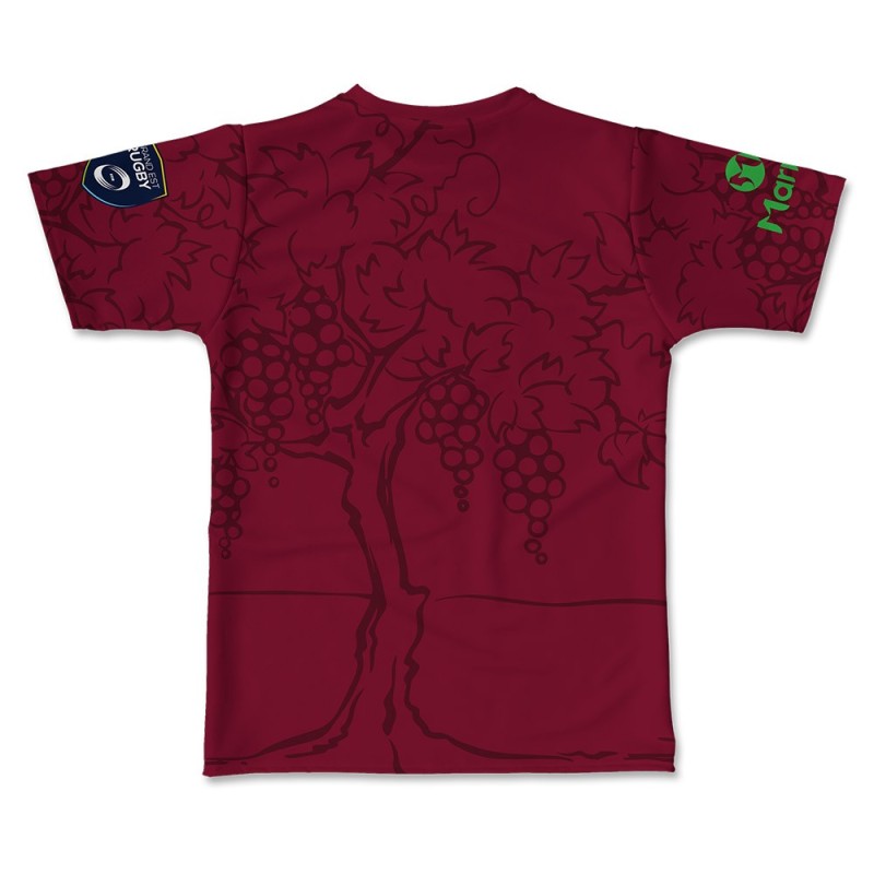 Maillot réplica Stade de Reims Rugby EMR U16-U19 2023-2024 dos