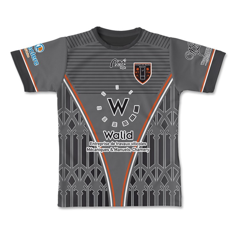 Maillot réplica Stade de Reims Rugby 2024-2025 extérieur face