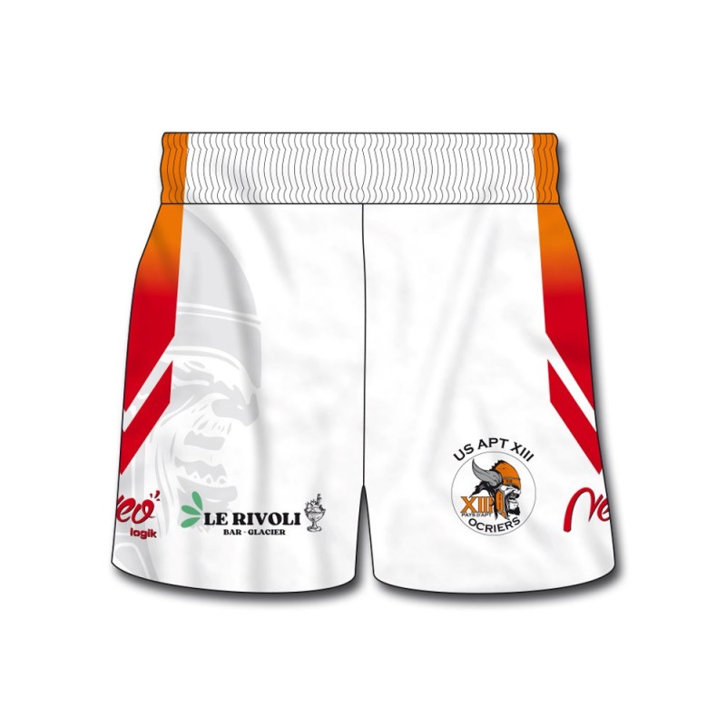 Short rugby US APT XIII face