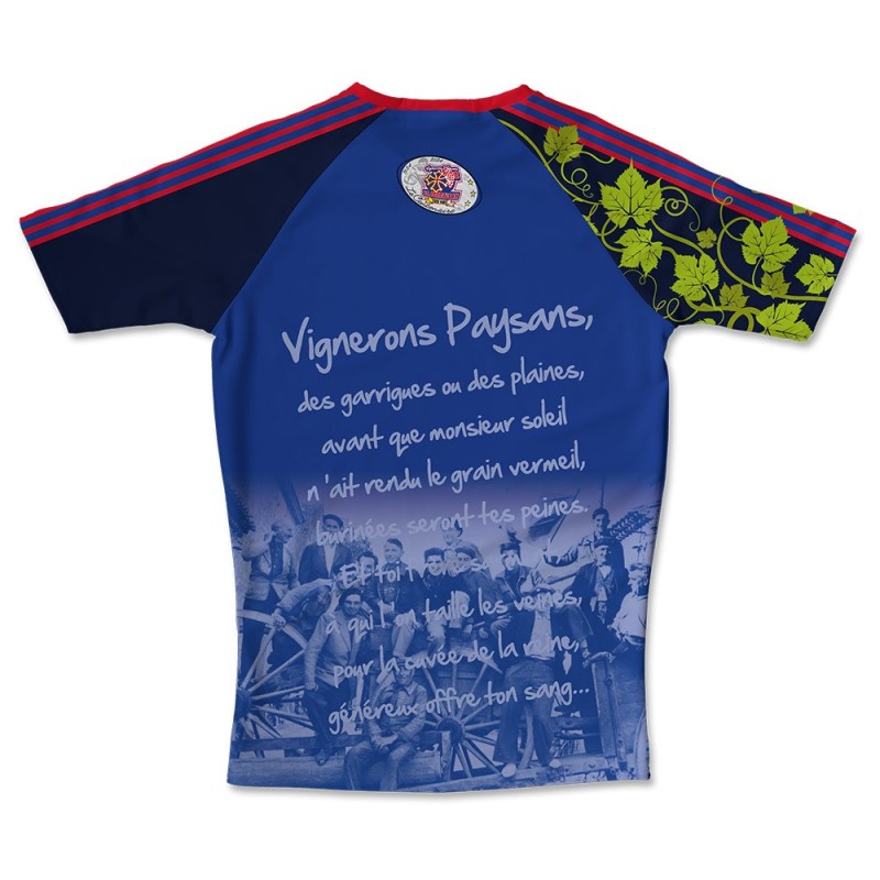 Maillot High Ground Ferrals XIII centenaire 2023-2024 dos