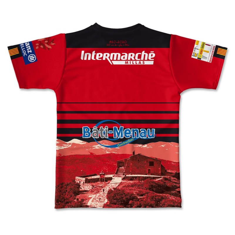 Maillot de match US Millas séniors 2020-2021