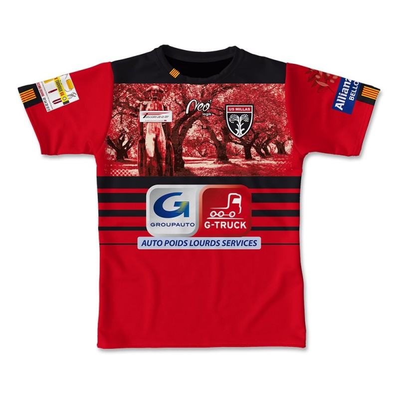 Maillot de match US Millas séniors 2020-2021