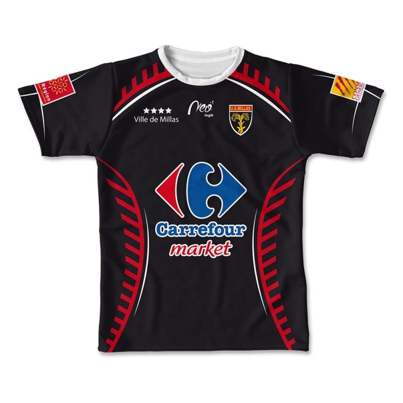 Maillot de match US Millas 2011-2012