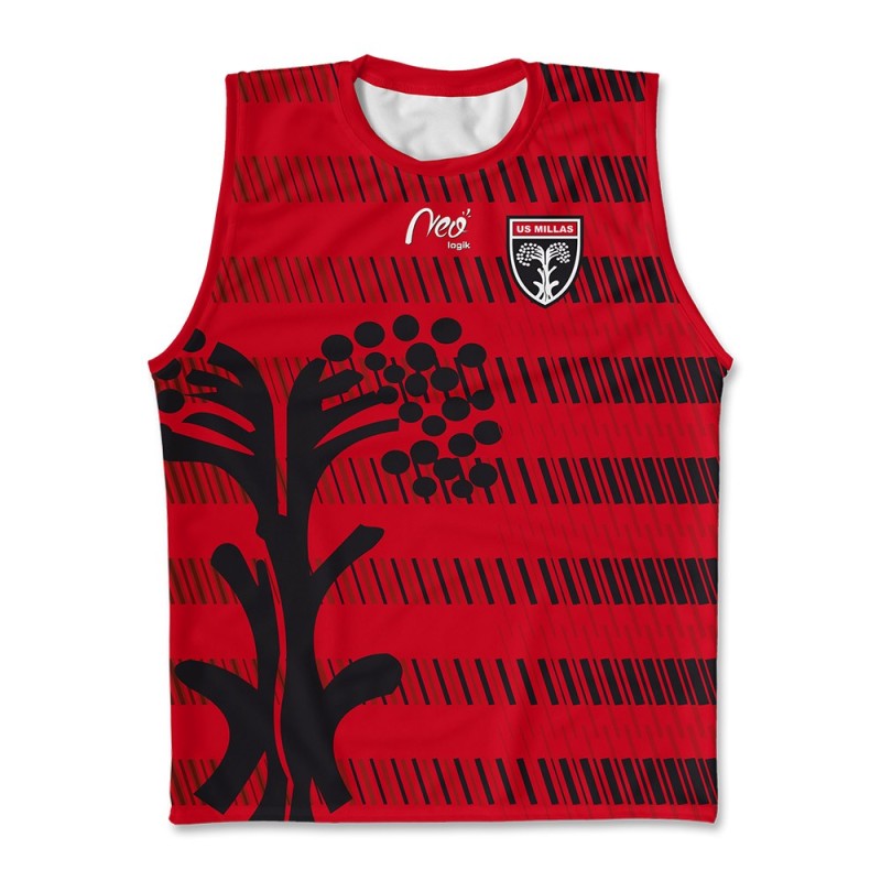 Débardeur Beach US Millas 2020 centenaire face