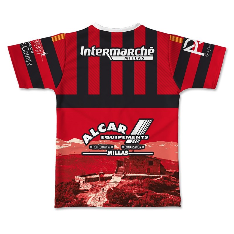 Maillot de match US Millas Première 2022-2023 dos