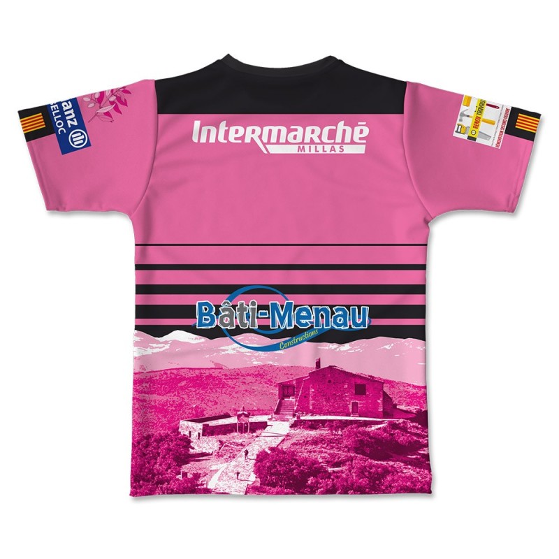 Maillot de match Octobre Rose 2022-2023 dos