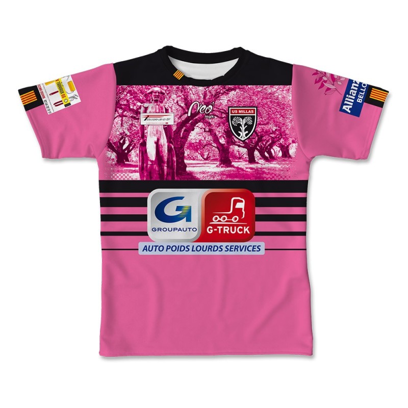 Maillot de match Octobre Rose 2022-2023 face