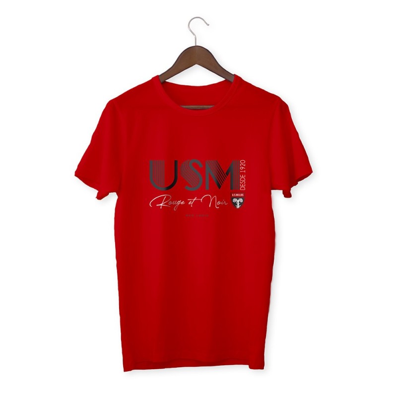 Tshirt homme Printemps 2022 US Millas rouge