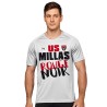 Tshirt sport homme Rouge Noir blanc