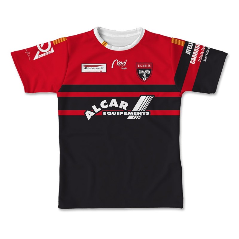 Maillot réplica US Millas 2024-2025 Séniors Première face