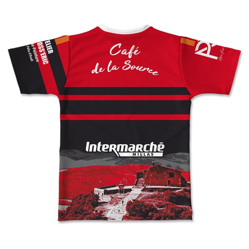 Maillot Effective US Millas 2024-2025 Séniors Première dos