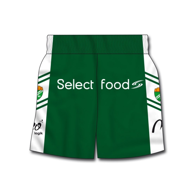 Short de match US Thuir 2019-2020 dos