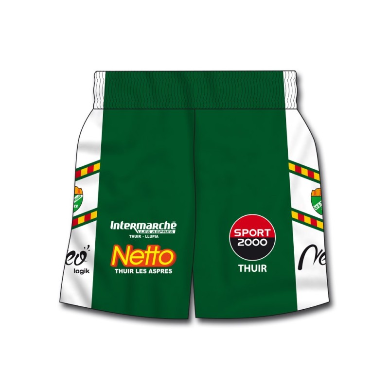 Short de match 2020-2021 Us Thuir face