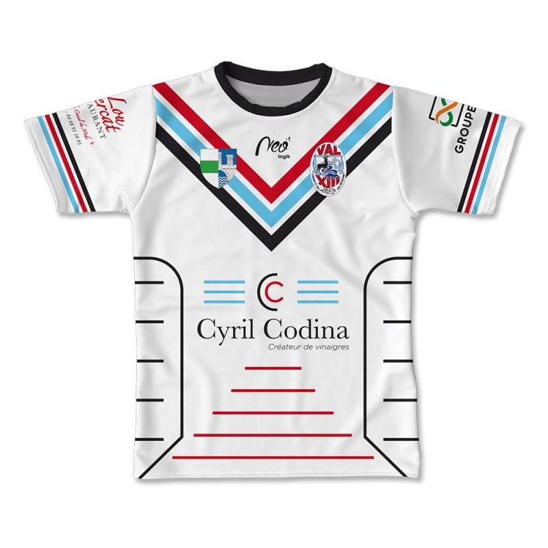 Maillot réplica 2024-2025 Val XIII face