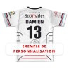 Maillot réplica 2024-2025 Val XIII dos exemple de personalisation