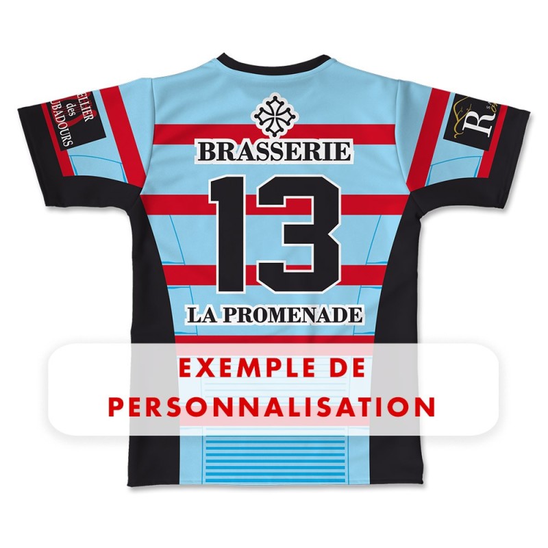 Maillot réplica 2022-2023 Val XIII dos exemple de personnalisation
