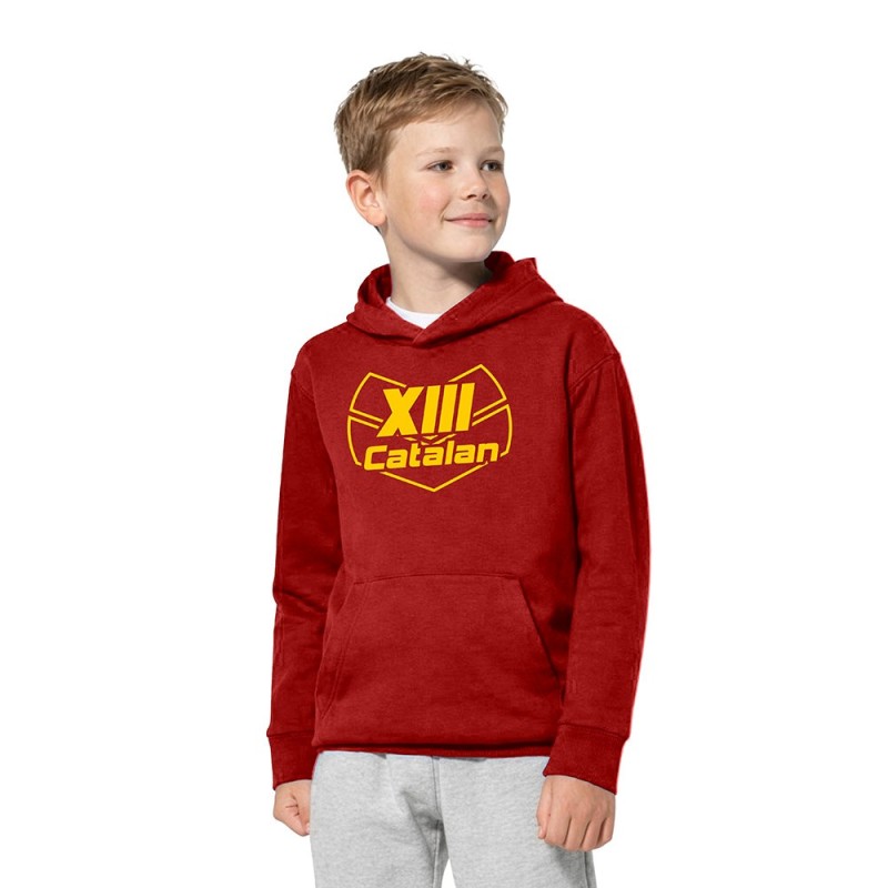 Sweat capuche enfant Big Blaz Jaune