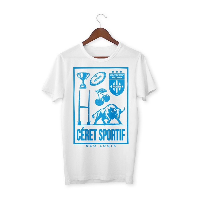 Tshirt unisexe sport vintage