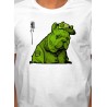 Tshirt homme blanc Dogo zoom