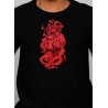 Tshirt homme noir Vino Veritas zoom